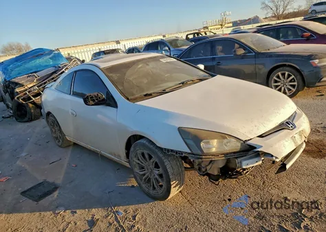 2004 Honda Accord Ex z USA, uszkodzony, nr VIN 1HGCM82614A002942